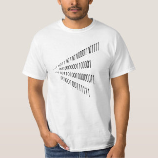 Camiseta T-shirt binário
