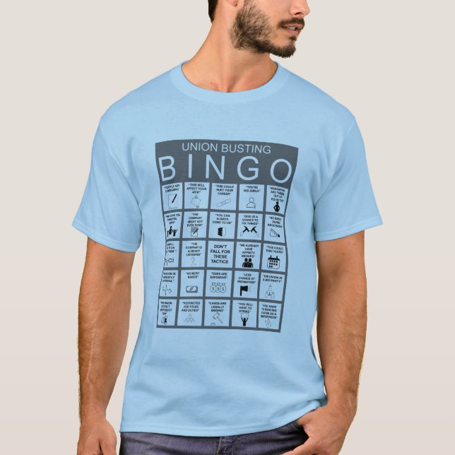 Camiseta T-Shirt Bingo Anti-Union (Frente)
