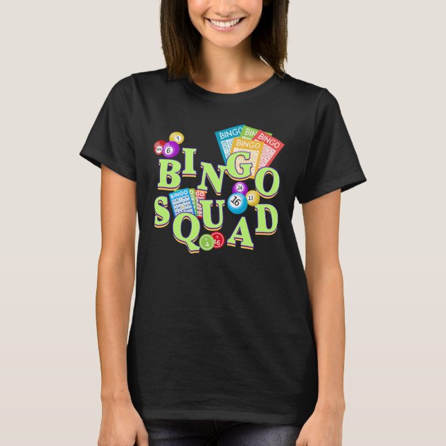 Camiseta T-Shirt BINGO Squad (Frente)