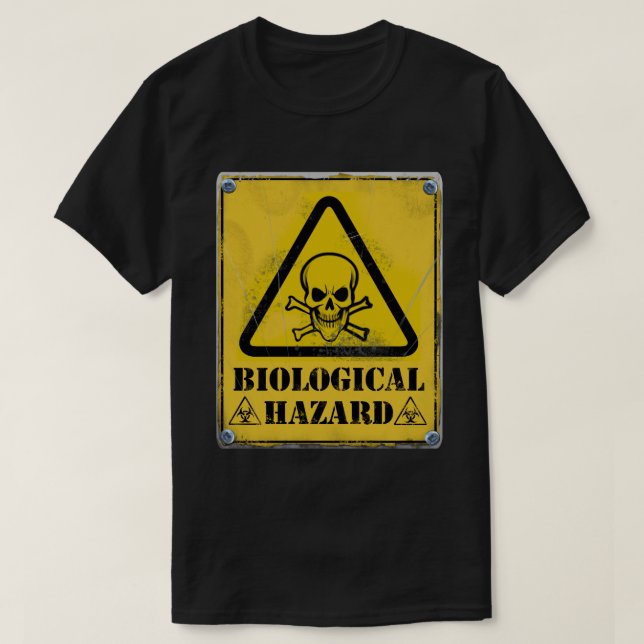 Camiseta T-Shirt Bio Hazard V5 (Frente do Design)