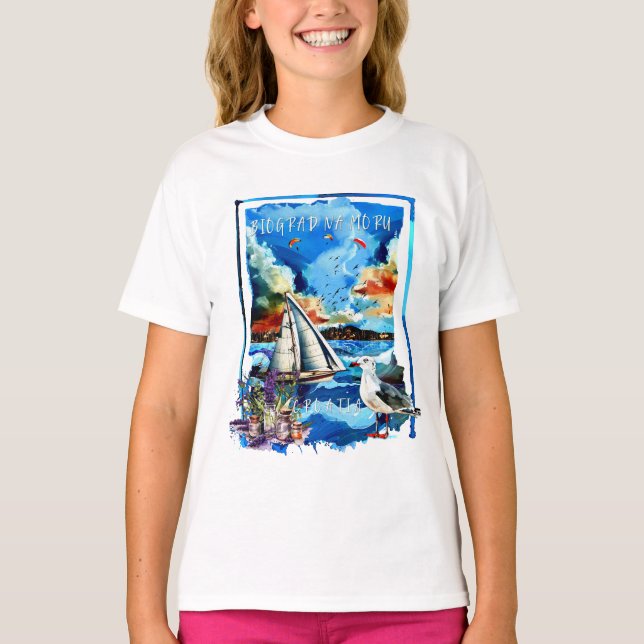 Camiseta T-Shirt - Biograd na Moru (Frente)