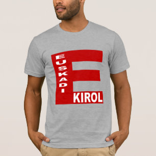 Camiseta T-shirt BIOLÓGICO cinzento matizado EUSKADI KIROL