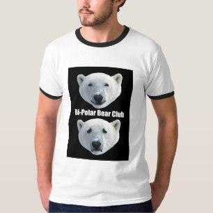 Camiseta T-shirt bipolar do clube do urso