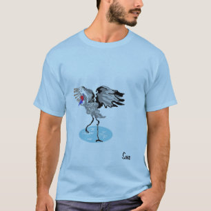 Camiseta T-Shirt, Bird Crane