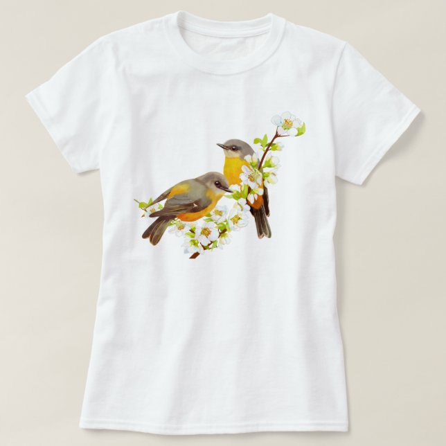 Camiseta T-Shirt Bird Cute (Frente do Design)