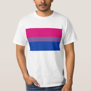Camiseta T-shirt bissexual do orgulho