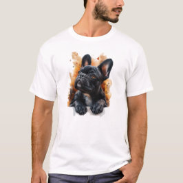 Camiseta T-Shirt Black French Bulldog
