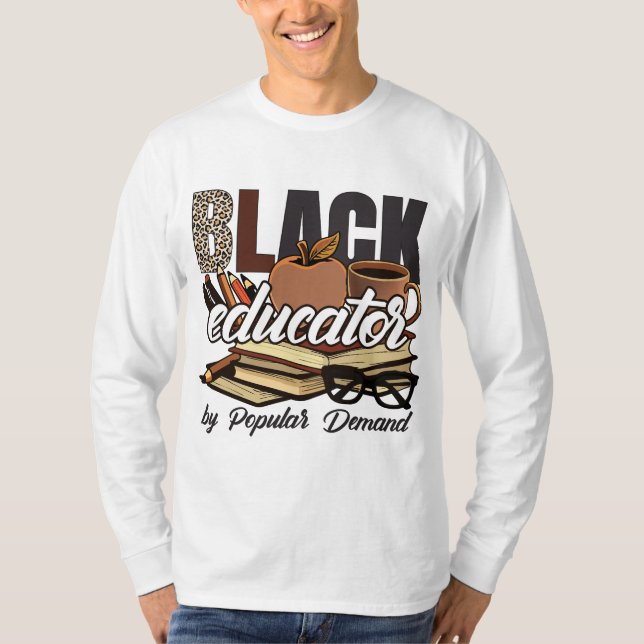 Camiseta T-Shirt-Black History Month 100 Years (Frente)