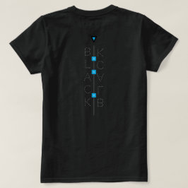 Camiseta T-Shirt Black Point Blue