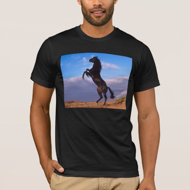 Camiseta T-Shirt Black Stallion (Frente)