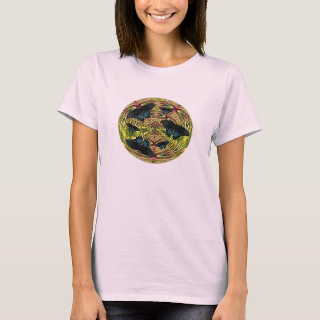 Camiseta T-Shirt Black Wings (Frente)