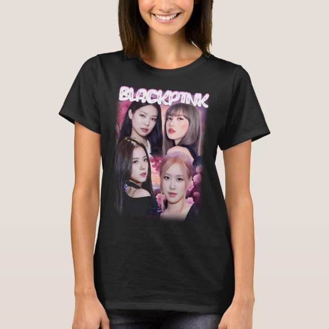 Camiseta T-Shirt Blackpink (Frente)