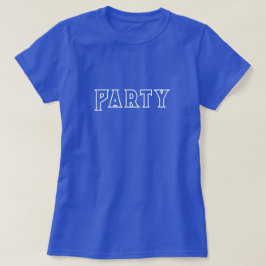 Camiseta T-Shirt Blue do Partido das Mulheres