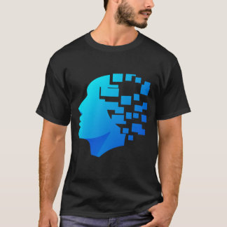 Camiseta T-Shirt Blue Head
