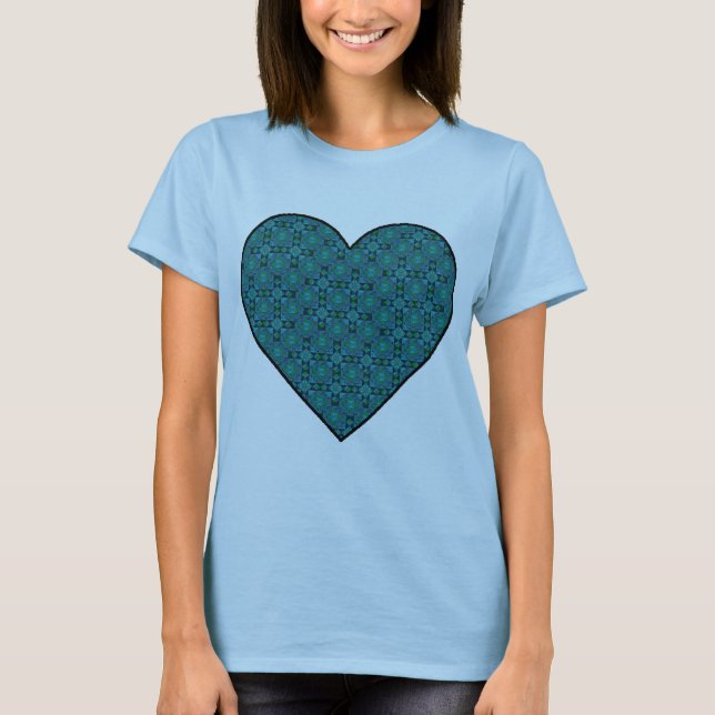 Camiseta T-Shirt Blue Pastel (Frente)