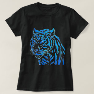 Camiseta T-Shirt Blue Tiger