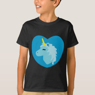 Camiseta T-Shirt Blue Unicorn