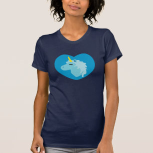 Camiseta T-Shirt Blue Unicorn
