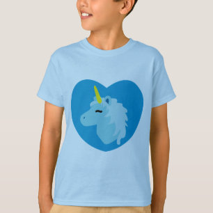Camiseta T-Shirt Blue Unicorn