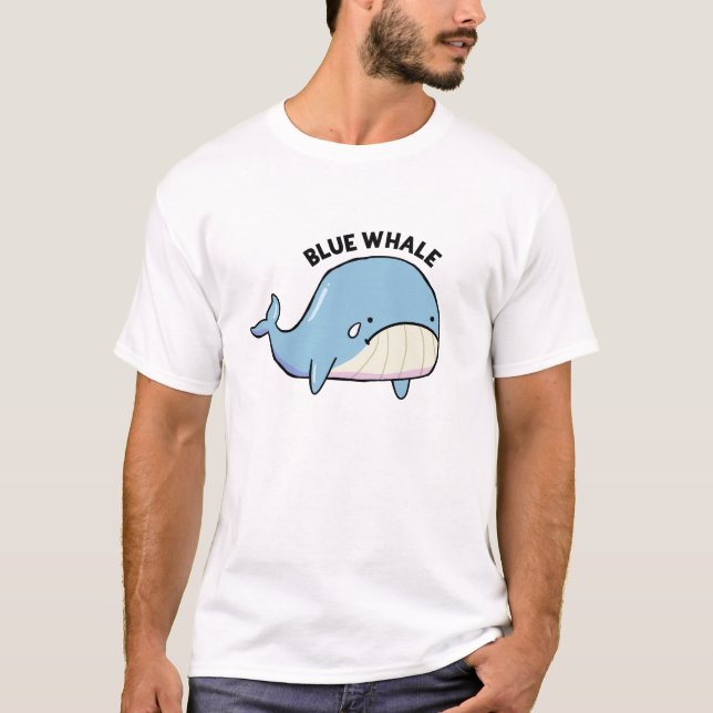 Camiseta T-Shirt Blue Whale Sad (Frente)