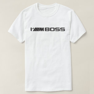 Camiseta T-Shirt BMW ///M “I'///M BOSS "