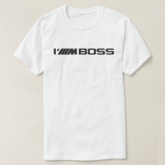 Camiseta T-Shirt BMW ///M “I'///M BOSS "