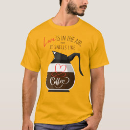Camiseta T-Shirt Bobo de Amor e Café