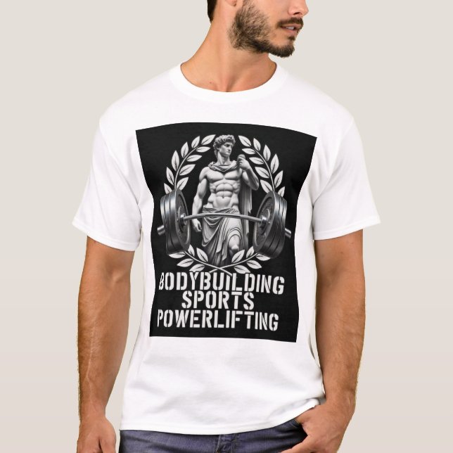 Camiseta T-shirt body building (Frente)