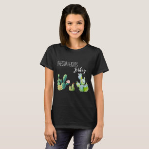 Camiseta T-Shirt Bohemian Cactus Succ Personalizado