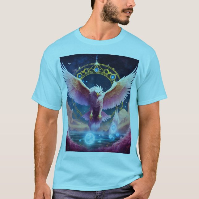 Camiseta "T-Shirt Bold e Artístico - Design impressionante (Frente)