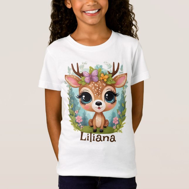Camiseta T-Shirt Bonita E Personalizada: Graciosa e (Frente)