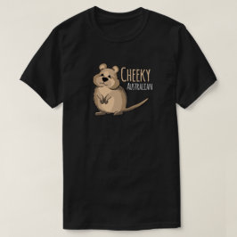 Camiseta T-shirt bonito australiano insolente de Quokka