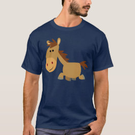 Camiseta T-Shirt Bonito Cartoon Horse