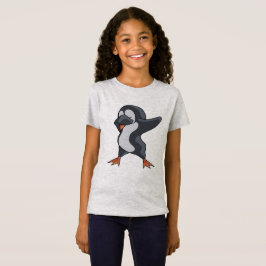Camiseta T-shirt bonito da dança de Dabber do pinguim