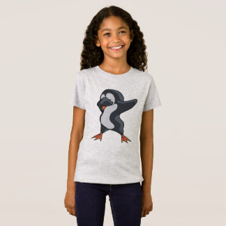 Camiseta T-shirt bonito da dança de Dabber do pinguim