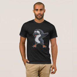 Camiseta T-shirt bonito da dança de Dabber do pinguim