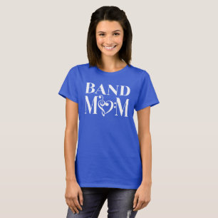 Camiseta T-shirt bonito da mamã da banda para mães da ban