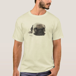 Camiseta T-shirt bonito da vida do Pug