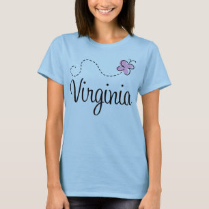 Camiseta T-shirt bonito da Virgínia