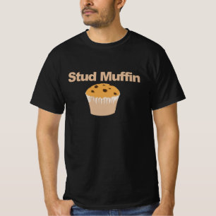 Camiseta T-shirt bonito das caras do muffin do parafuso