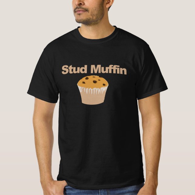 Camiseta T-shirt bonito das caras do muffin do parafuso (Frente)