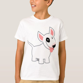 Camiseta T-shirt bonito das crianças de bull terrier dos