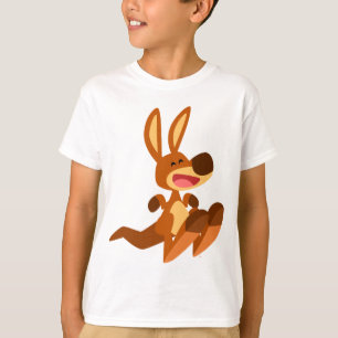 Camiseta T-shirt bonito das crianças de Joey do canguru do