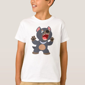 Camiseta T-shirt bonito das crianças do diabo tasmaniano