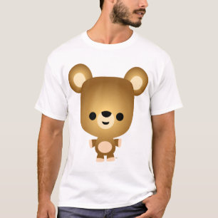 Camiseta T-shirt bonito das mulheres de Cub de urso dos