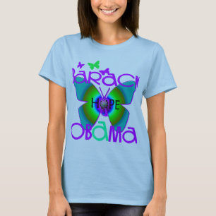 Camiseta T-shirt bonito de Barack Obama do apoio da