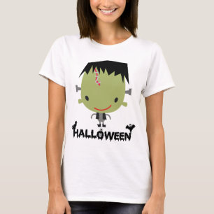 Camiseta T-shirt bonito do Dia das Bruxas do monstro de