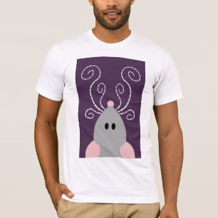 Camiseta T-shirt bonito do rato ou do rato