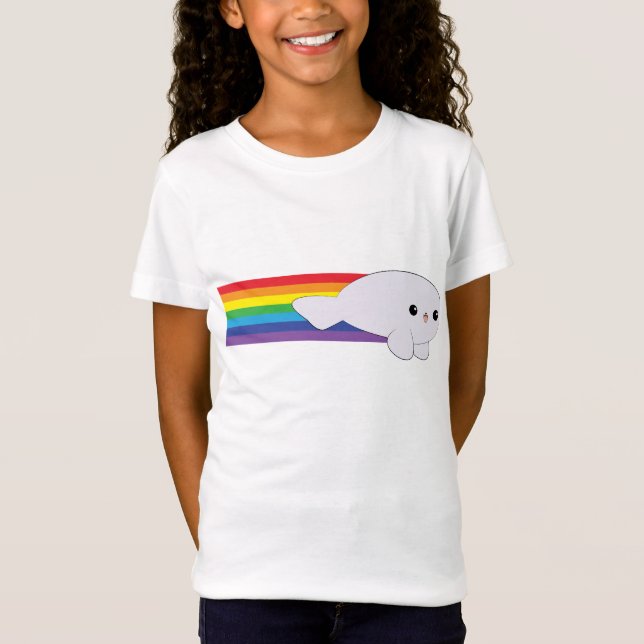 Camiseta T-shirt bonito do selo de bebê de Rocket do (Frente)