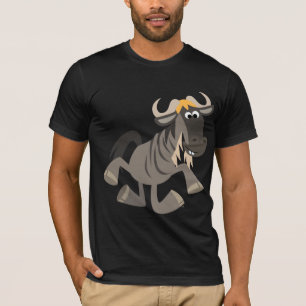 Camiseta T-shirt bonito do Wildebeest da dança de torneira